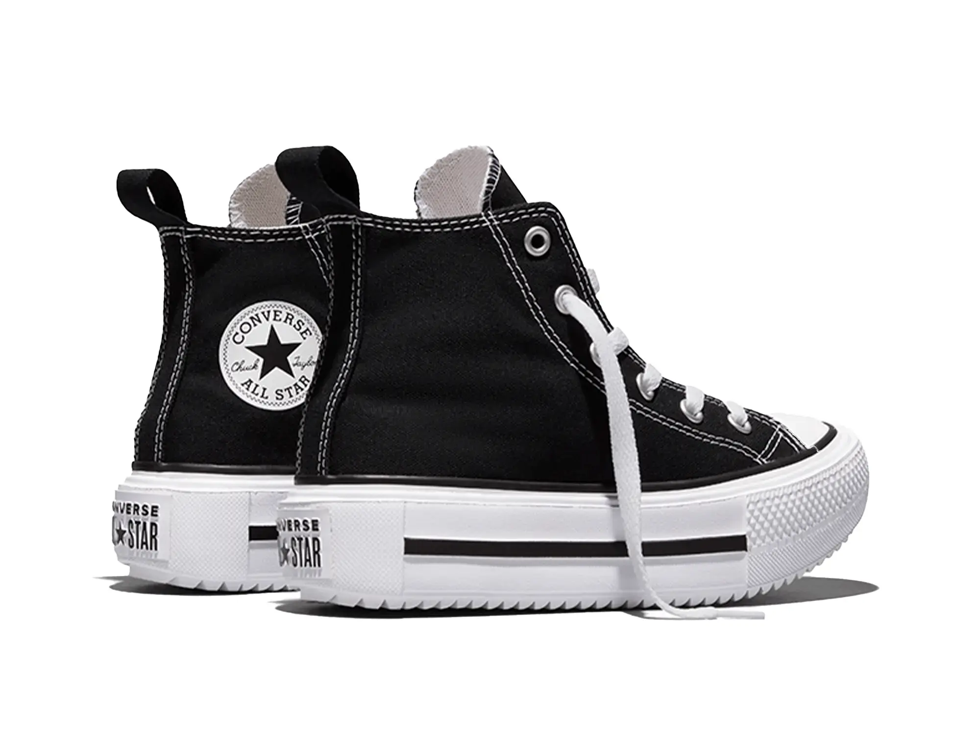 Zapatilla Converse Double Stack Niños Negro - Image 5