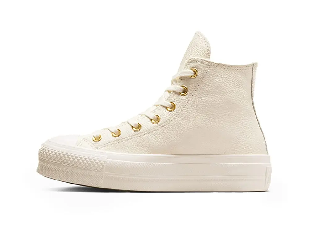 Zapatilla Converse Lift Mono Leather Mujer Blanco - Image 3