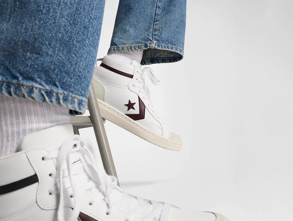 Zapatilla Converse Pro Blaze Classic Hombre Blanco - Image 3
