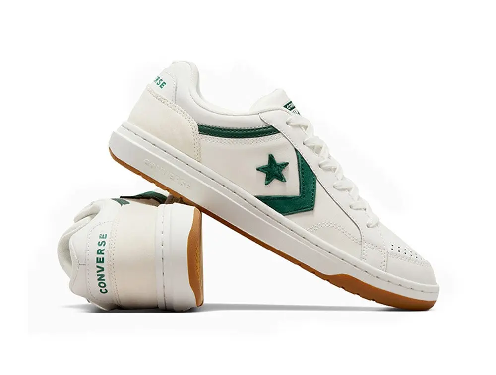 Zapatilla Converse Pro Blaze Classic Hombre Blanco - Verde - Suela Blanco - Gum - Image 2