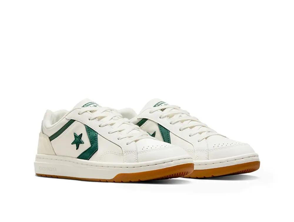 Zapatilla Converse Pro Blaze Classic Hombre Blanco - Verde - Suela Blanco - Gum - Image 6