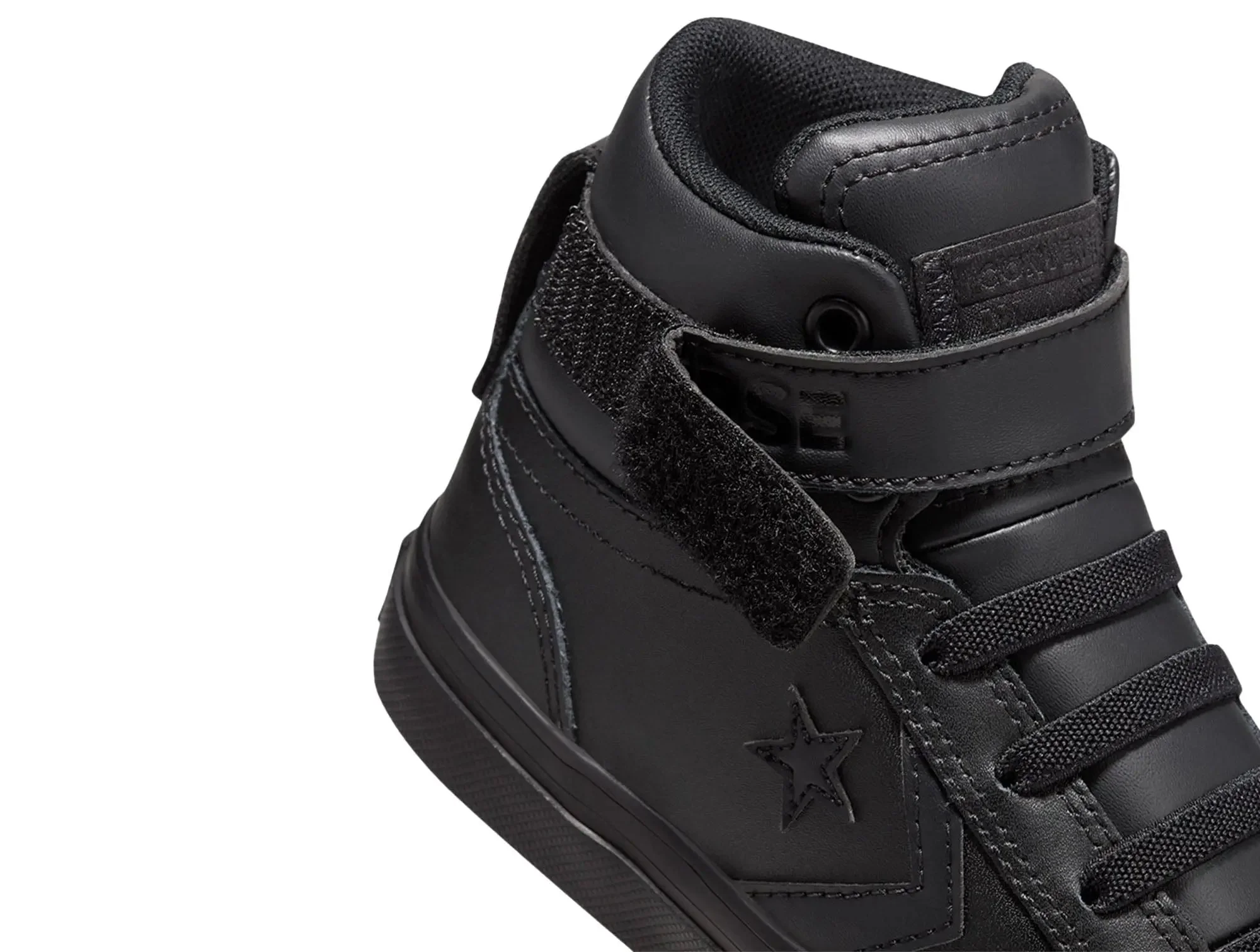 Zapatilla Converse Pro Blaze Strap Niños Mono Negro - Image 3