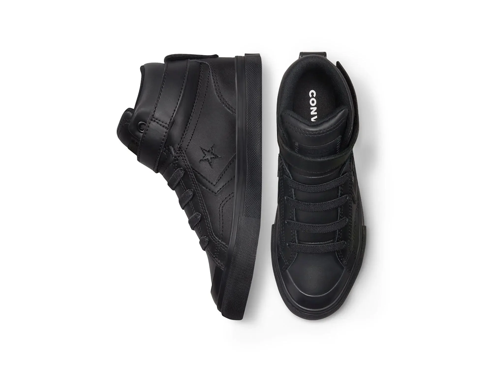 Zapatilla Converse Pro Blaze Strap Niños Mono Negro - Image 5