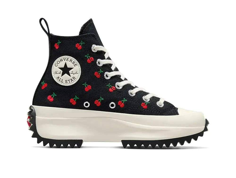 Zapatilla Converse Run Star Hike Plataforma Cherry Mujer Negro