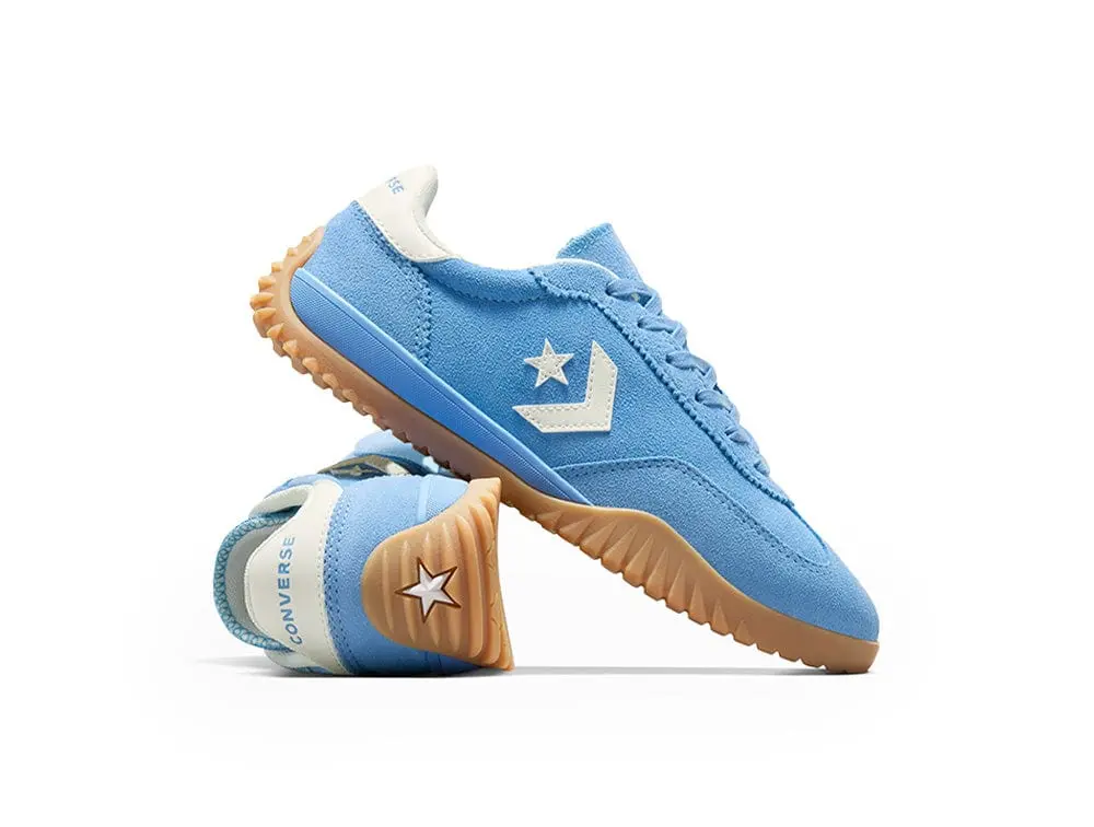 Zapatilla Converse Run Star Trainer Mujer Azul - Blanco - Suela Gum - Image 6