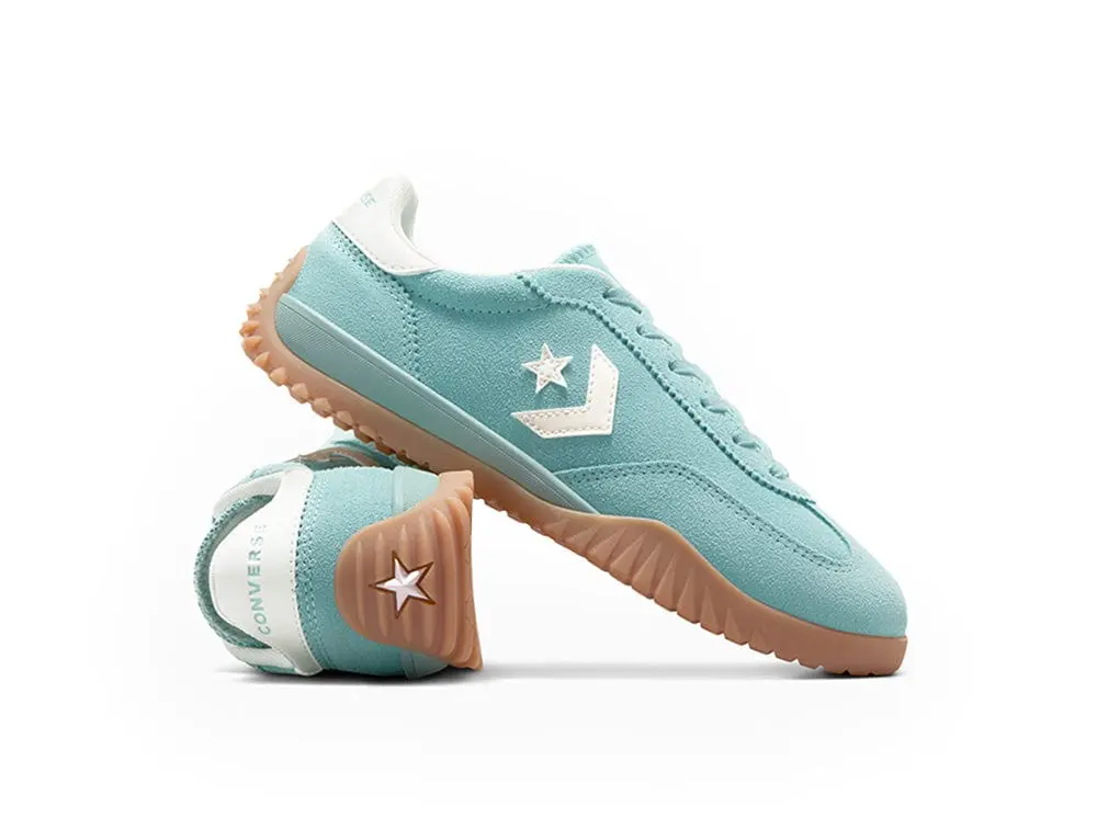 Zapatilla Converse Run Star Trainer Mujer Celeste - Blanco - Suela Gum - Image 5