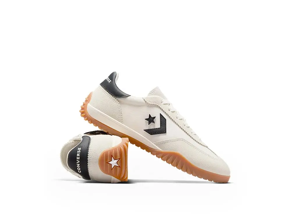 Zapatilla Converse Run Star Trainer Mujer Biege - Negro - Suela Gum - Image 4