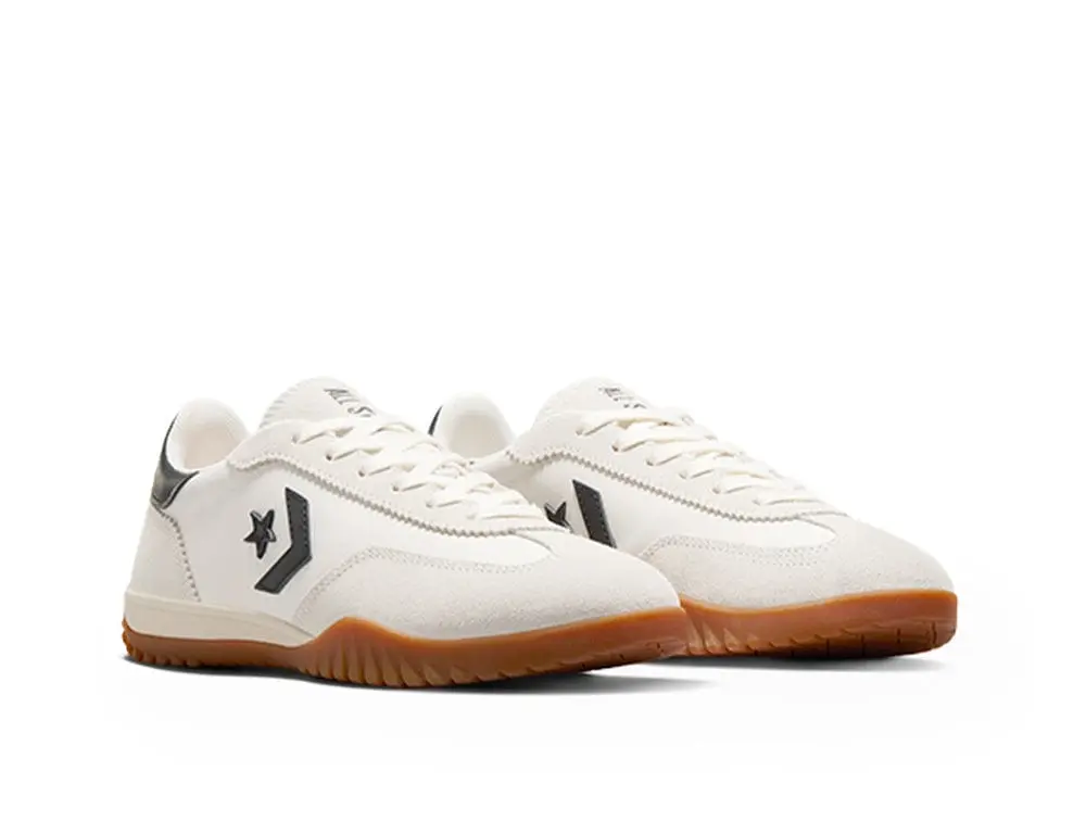 Zapatilla Converse Run Star Trainer Mujer Biege - Negro - Suela Gum - Image 6