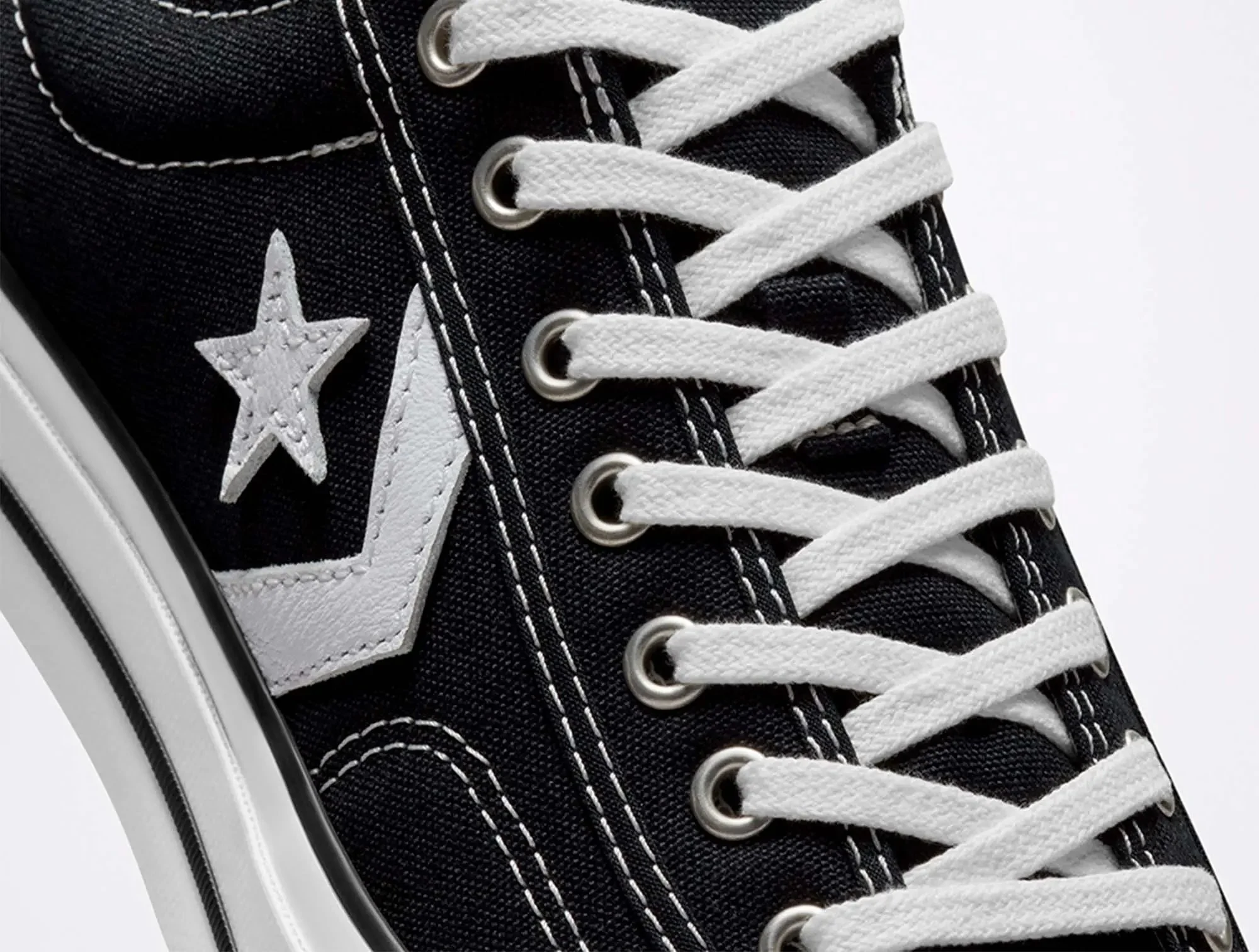 Zapatilla Converse Star Player 76 Hombre Negro - Image 6