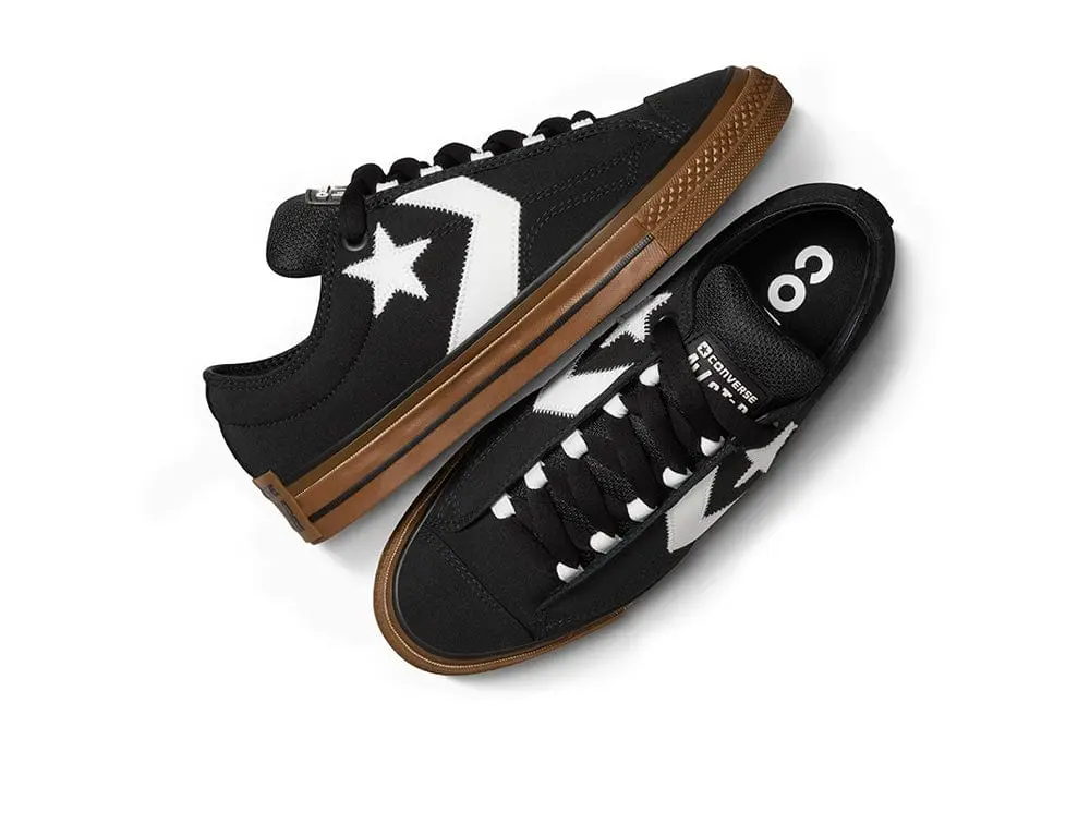 Zapatilla Converse Star Player 76 Puff Unisex Negro - Blanco - Suela Gum - Image 3