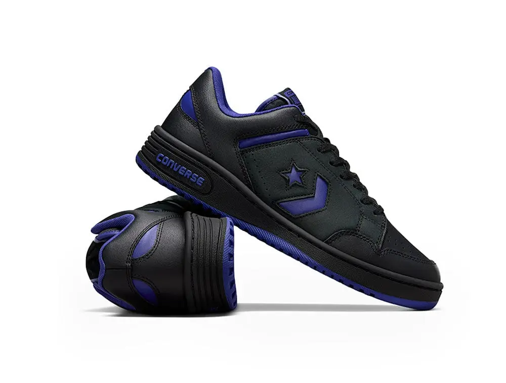 Zapatilla Converse Weapon Hombre Negro - Azul - Image 7