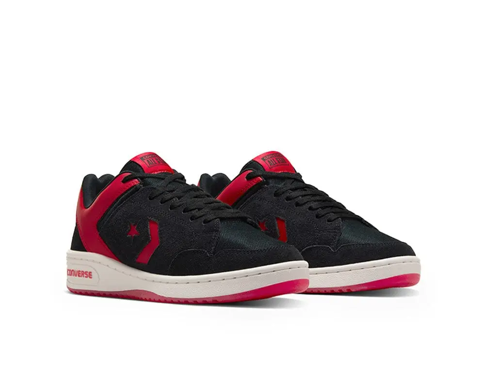 Zapatilla Converse Weapon Hombre Negro Rojo - Image 5