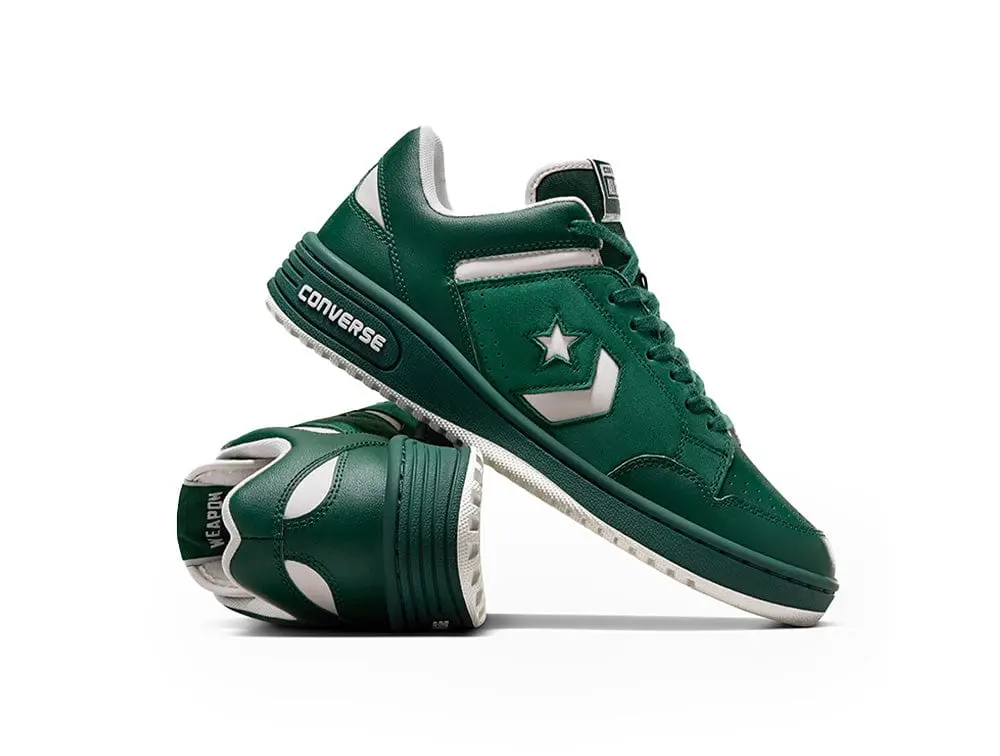 Zapatilla Converse Weapon Hombre Verde - Blanco - Image 6