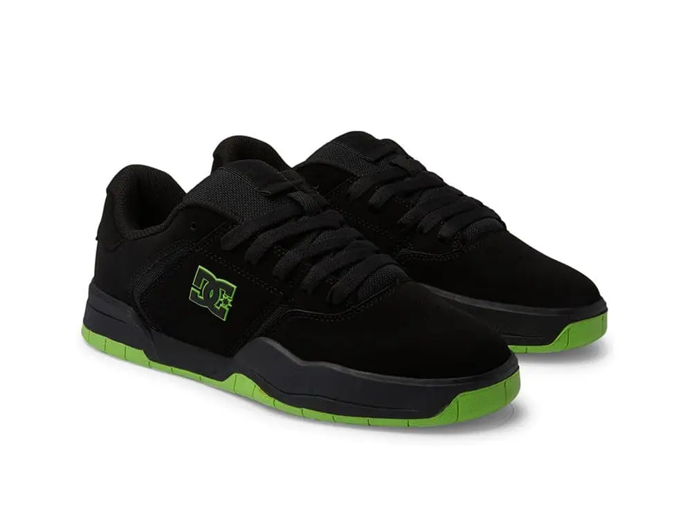 Zapatilla Dc Central Hombre Negro - Suela Negro-Verde - Image 3