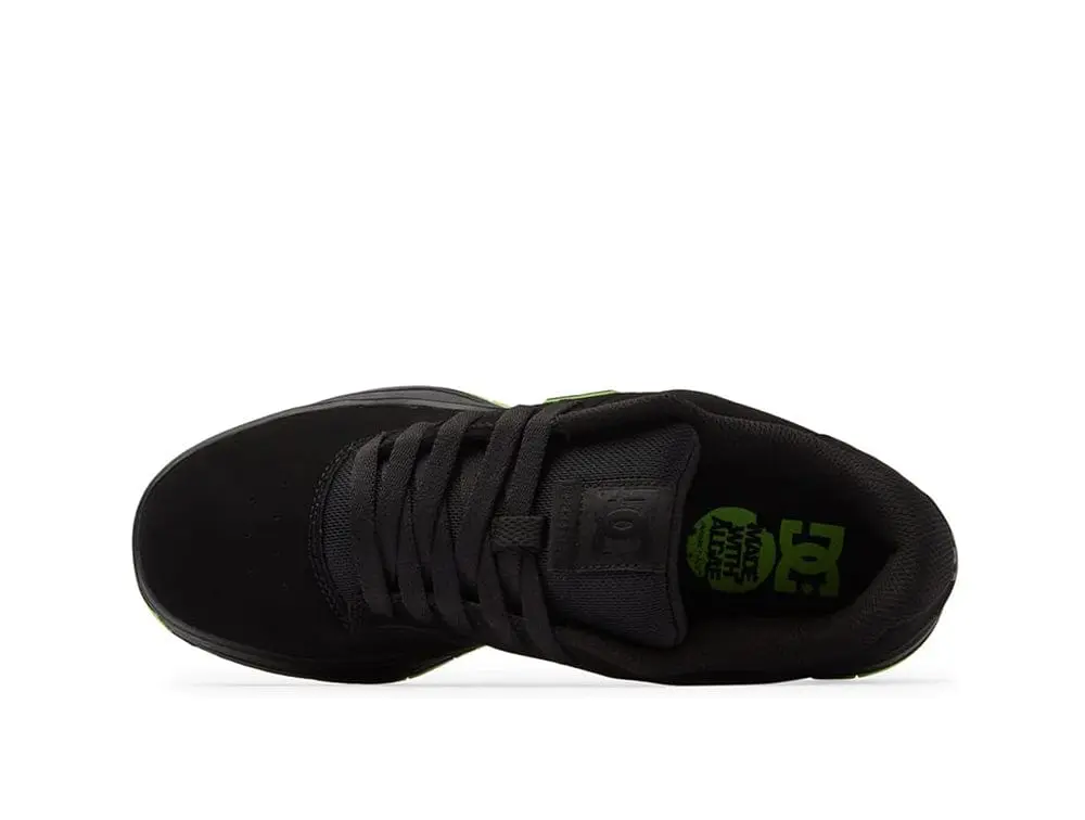 Zapatilla Dc Central Hombre Negro - Suela Negro-Verde - Image 4