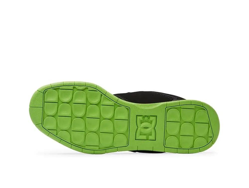 Zapatilla Dc Central Hombre Negro - Suela Negro-Verde - Image 6