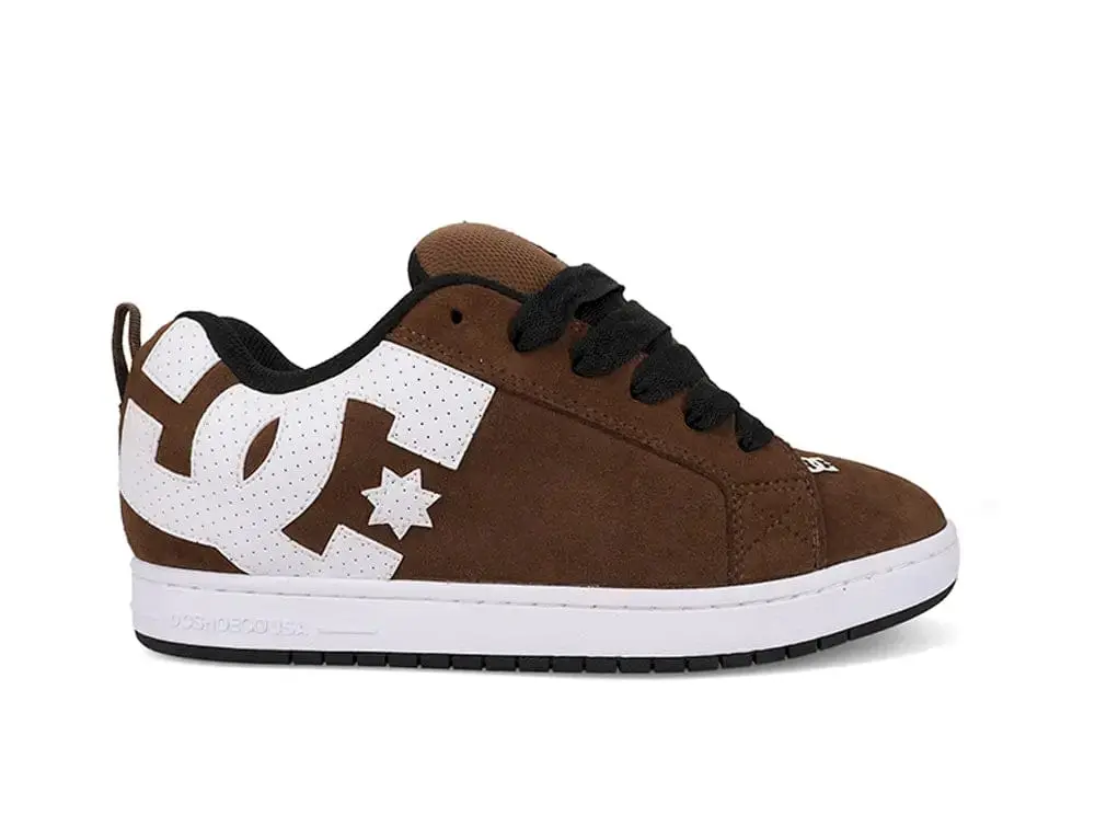 Zapatilla DC Court Graffik Hombre Cafe