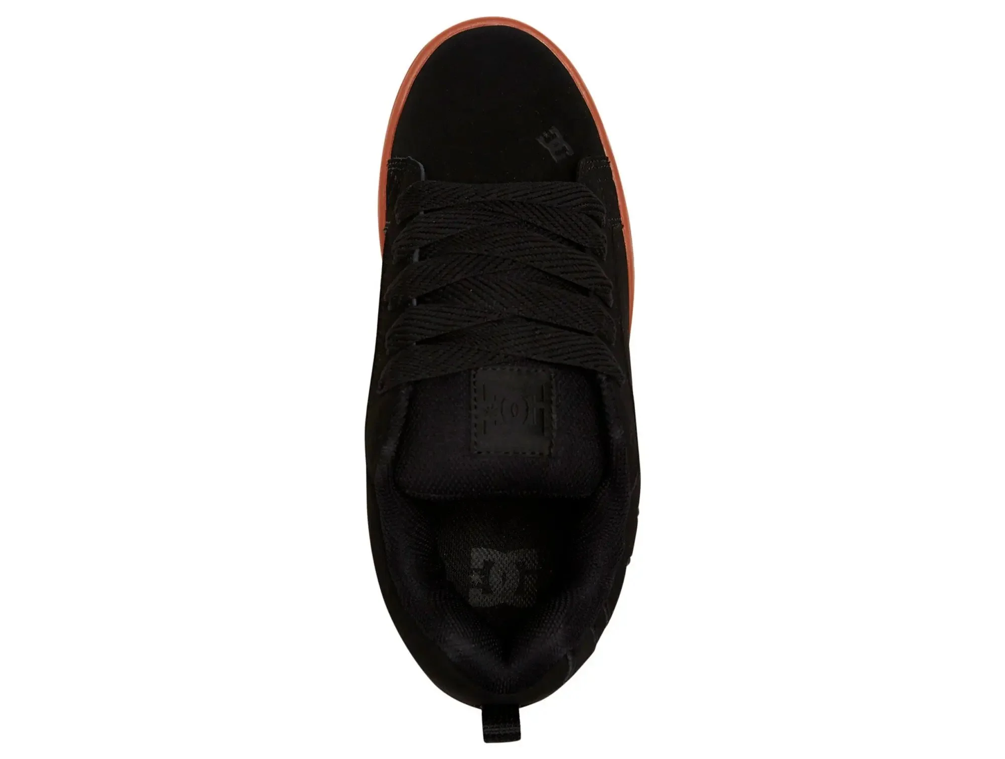Zapatilla Dc Court Graffik Hombre Negro- Suela Gum - Image 4