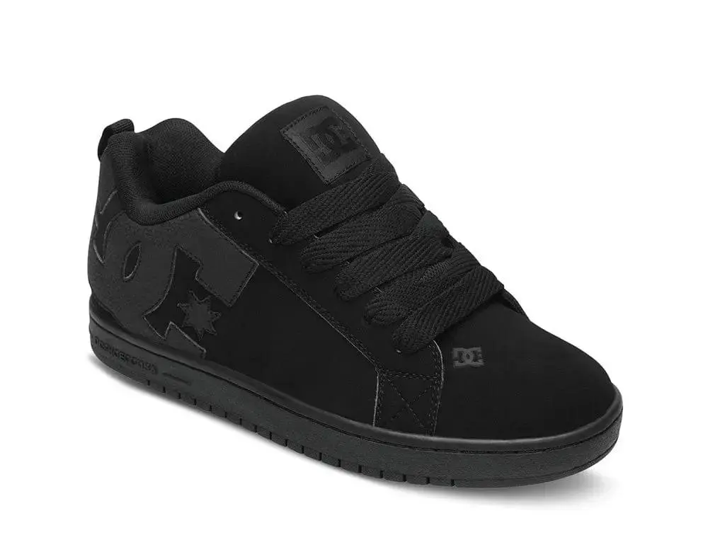 Zapatilla Dc Court Graffik Hombre Mono Negro - Image 4