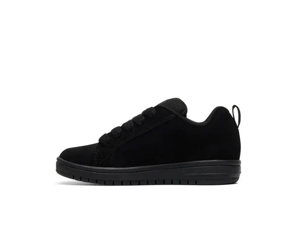 Zapatilla Dc Court Graffik Niños Mono Negro - Image 3