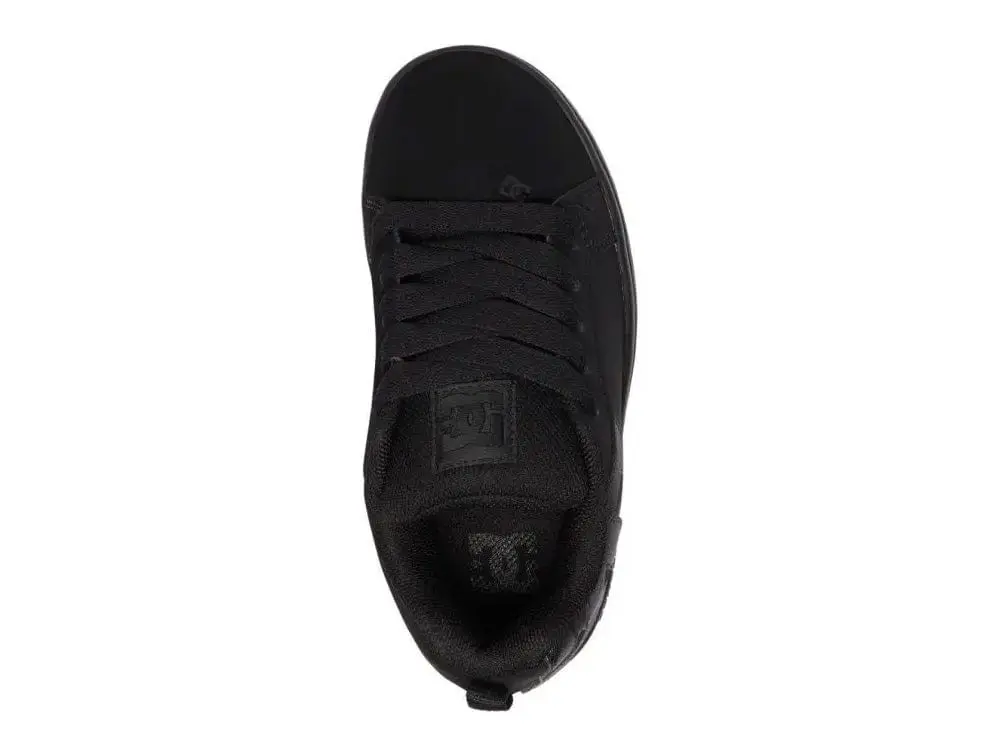 Zapatilla Dc Court Graffik Niños Mono Negro - Image 5