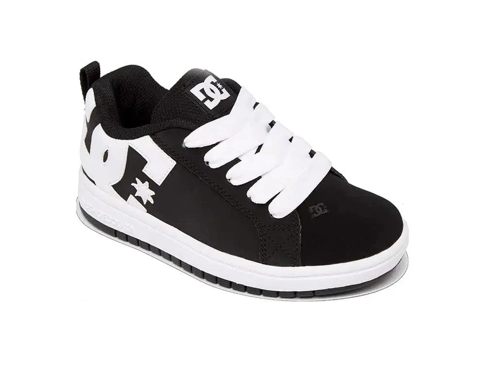 Zapatilla Dc Court Graffik Niños Negro - Image 2