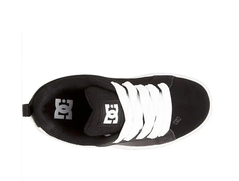 Zapatilla Dc Court Graffik Niños Negro - Image 4