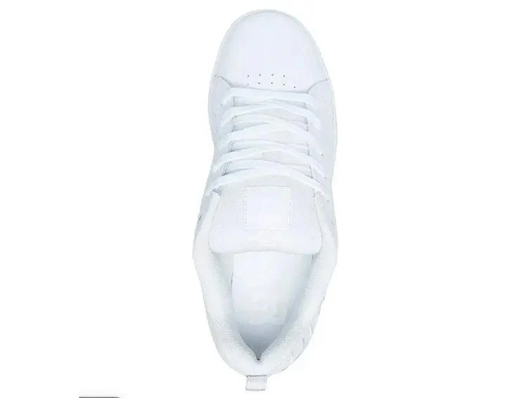 Zapatilla Dc Court Graffik Mujer Mono Blanco - Image 5