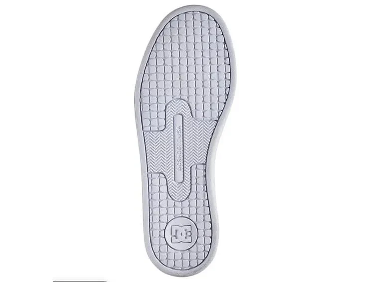 Zapatilla Dc Court Graffik Mujer Mono Blanco - Image 6