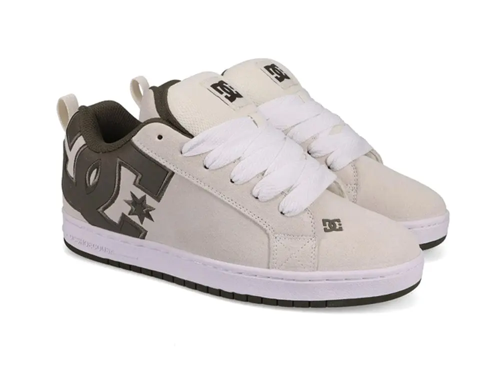 Zapatilla Dc Court Graffik Se Hombre Beige - Image 4