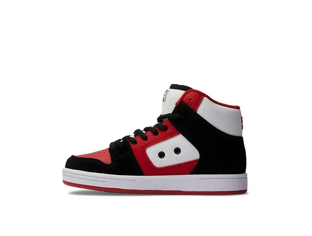 Zapatilla Dc Manteca 4 Hi Niños Rojo - Image 2