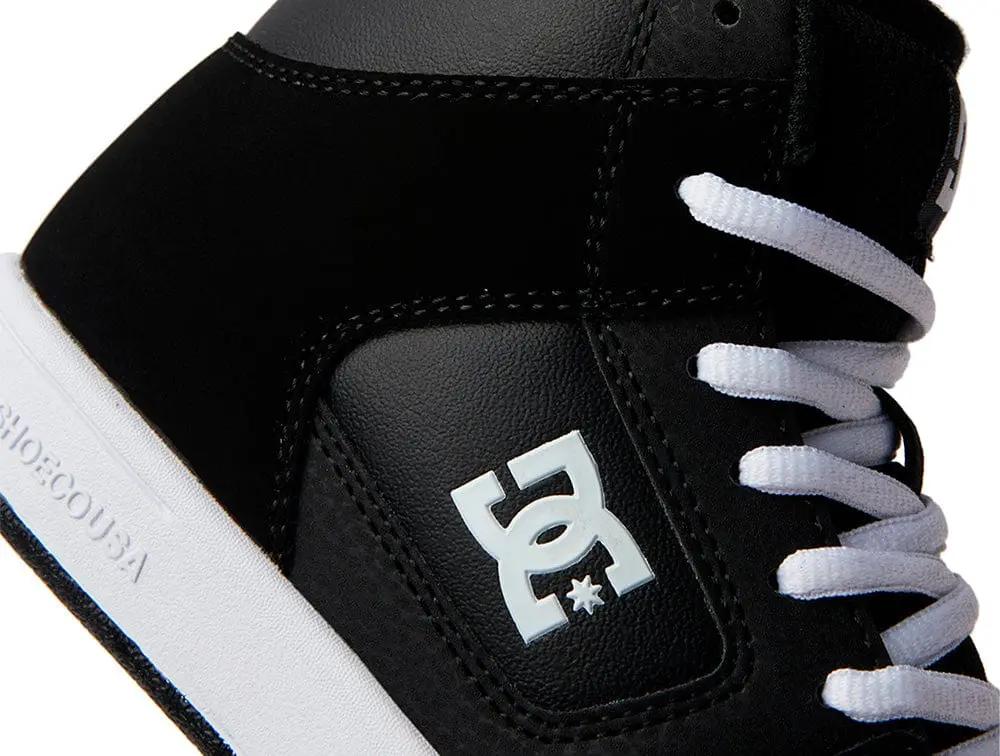 Zapatilla Dc Manteca 4 Hi Niños Negro - Image 6