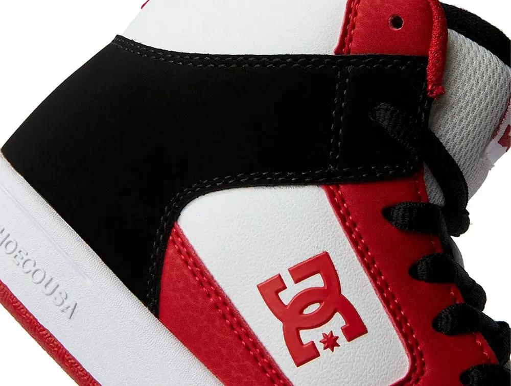 Zapatilla Dc Manteca 4 Hi Niños Rojo - Image 5