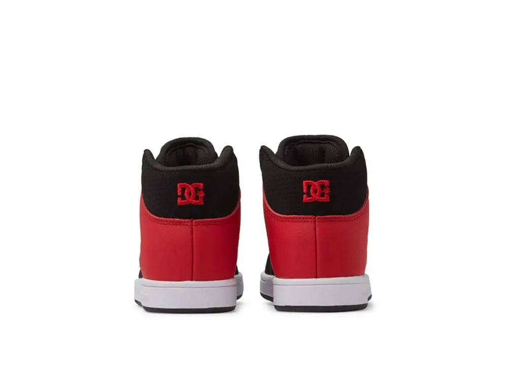 Zapatilla Dc Manteca 4 HI Niños Rojo Negro Blanco - Image 6