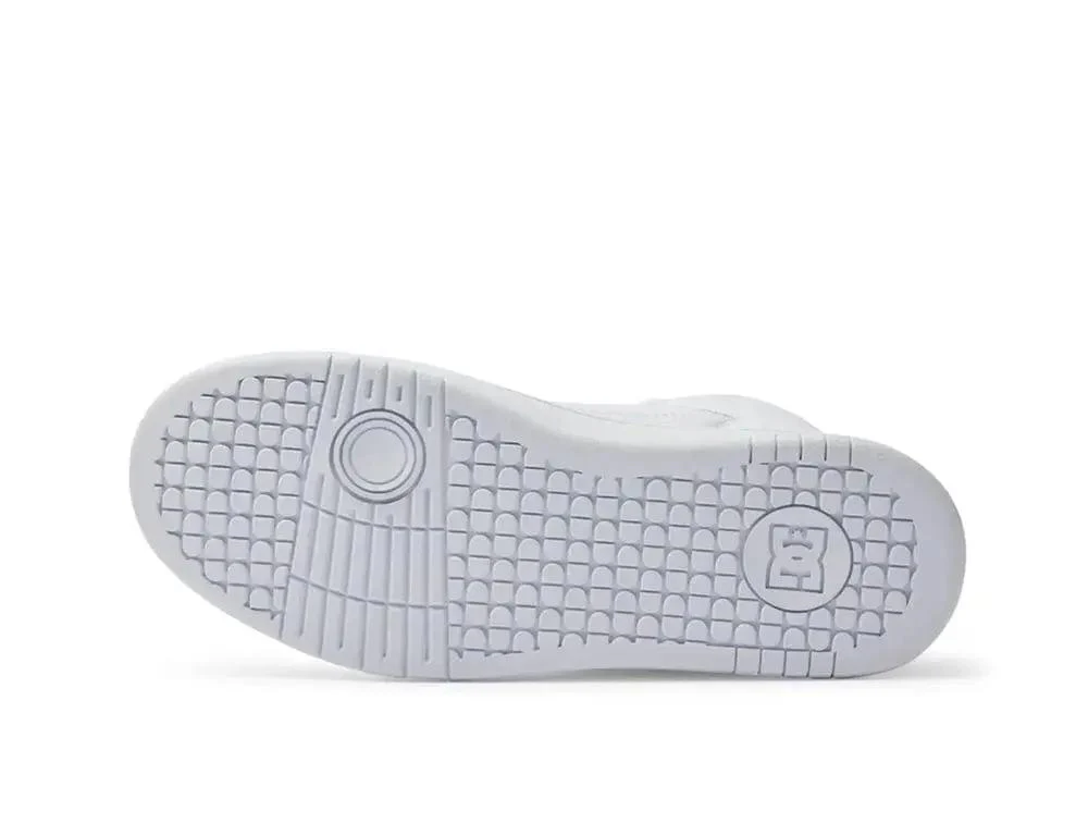 Zapatilla Dc Manteca 4 Hi Cuero Mujer Blanco - Image 5
