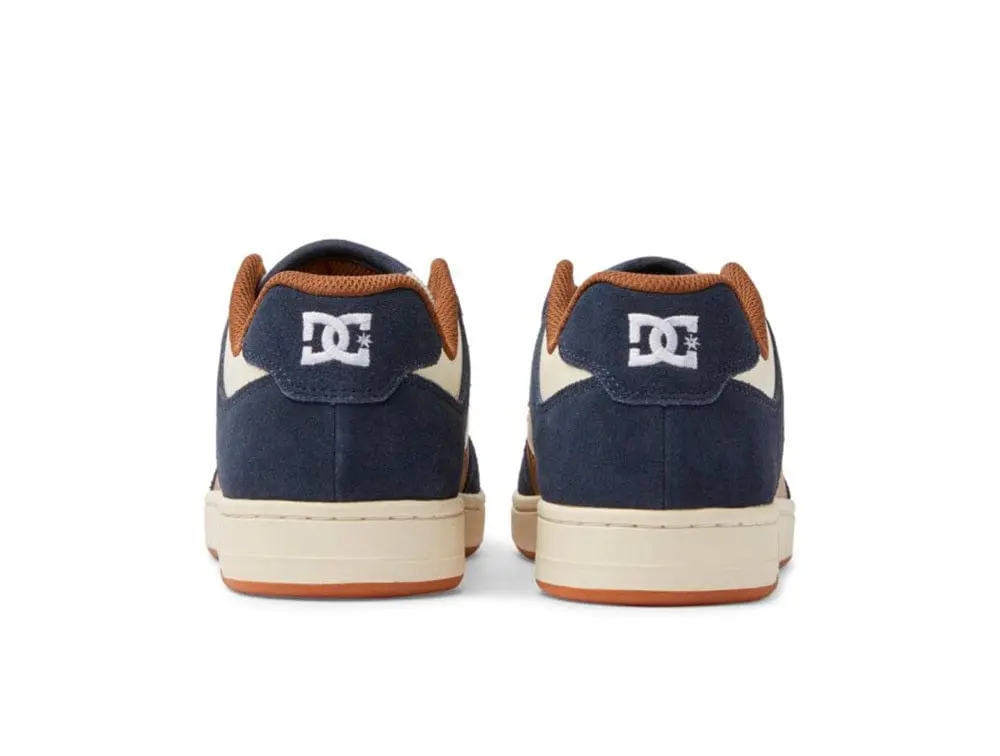 Zapatilla Dc Manteca 4 Hombre Beige- Cafe-Azul - Image 5