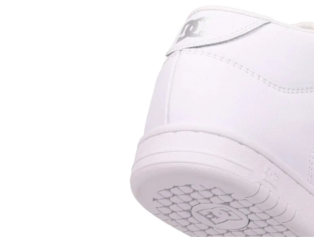 Zapatilla Dc Manteca 4 Mid Mujer Blanco - Image 4