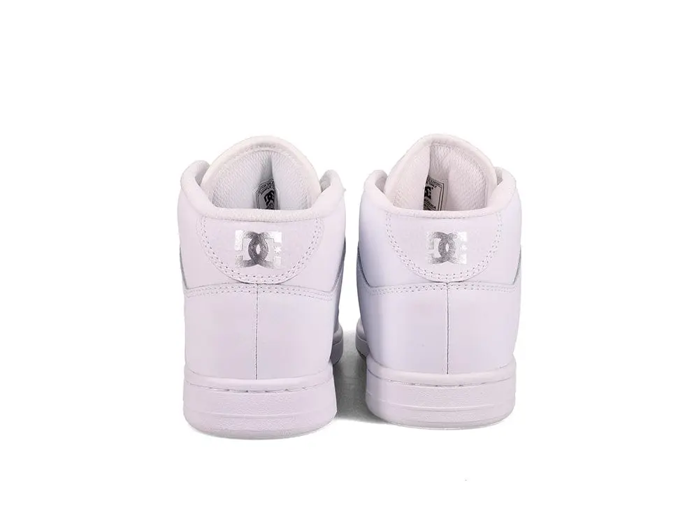Zapatilla Dc Manteca 4 Mid Mujer Blanco - Image 7