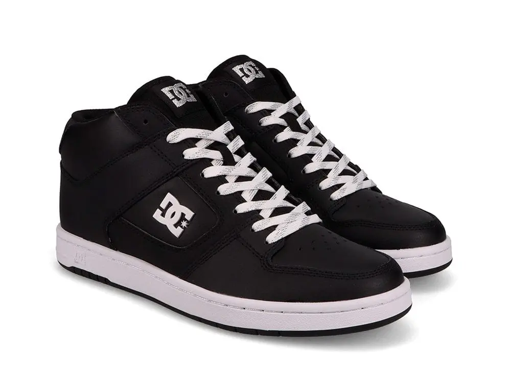 Zapatilla Dc Manteca 4 Mid Mujer Negro - Image 3