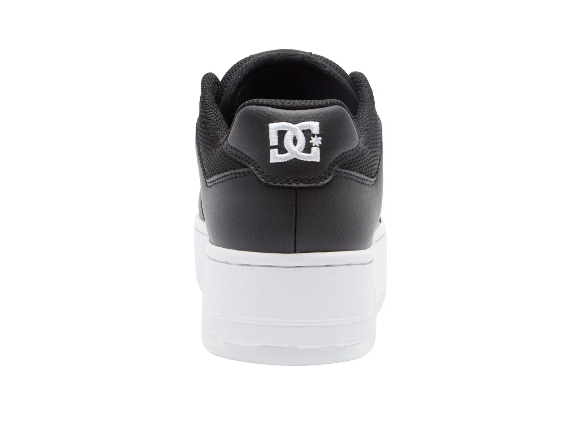 Zapatilla Dc Manteca 4 Plataforma Cuero Mujer Negro - Image 6