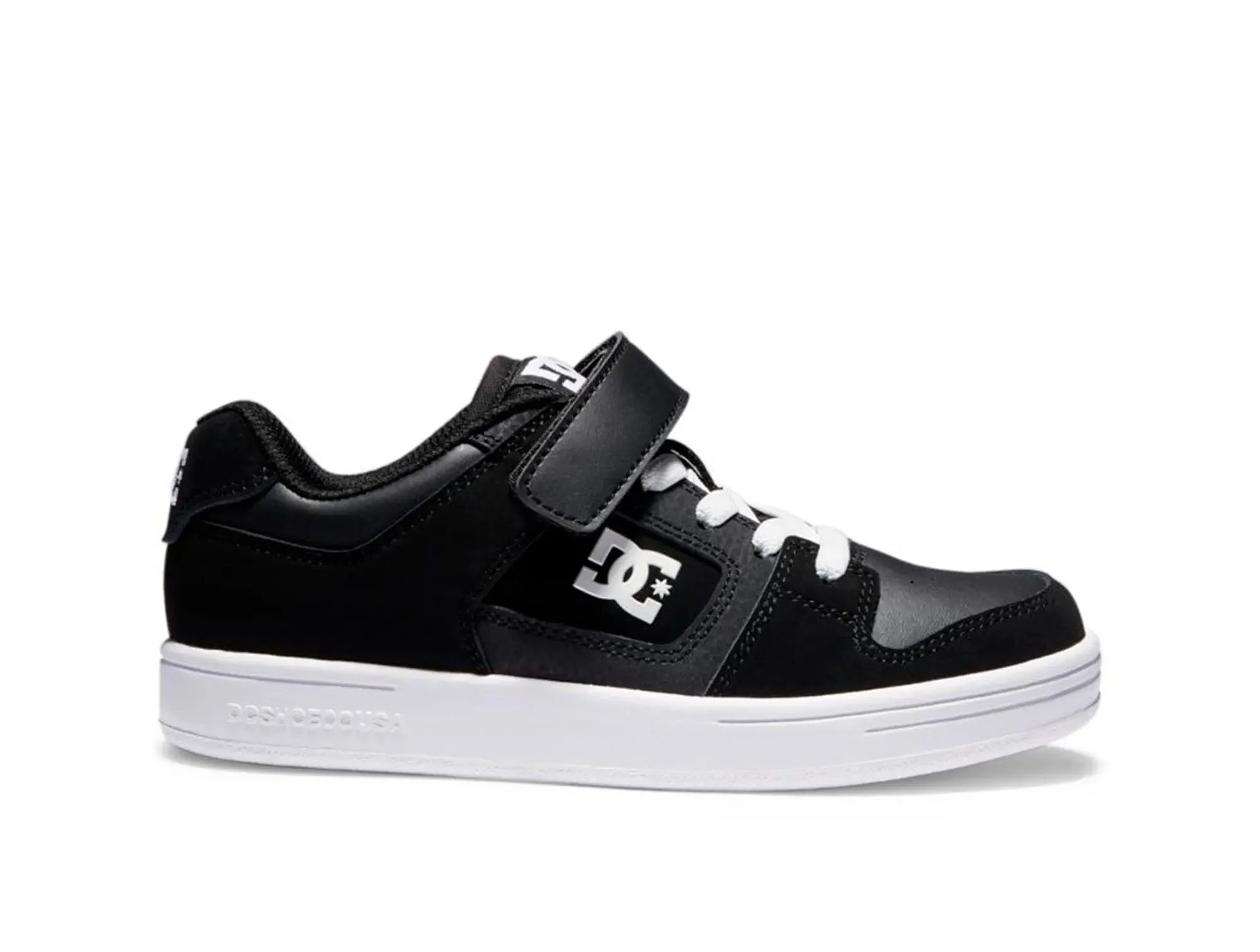 Zapatilla Dc Manteca Niños Negro