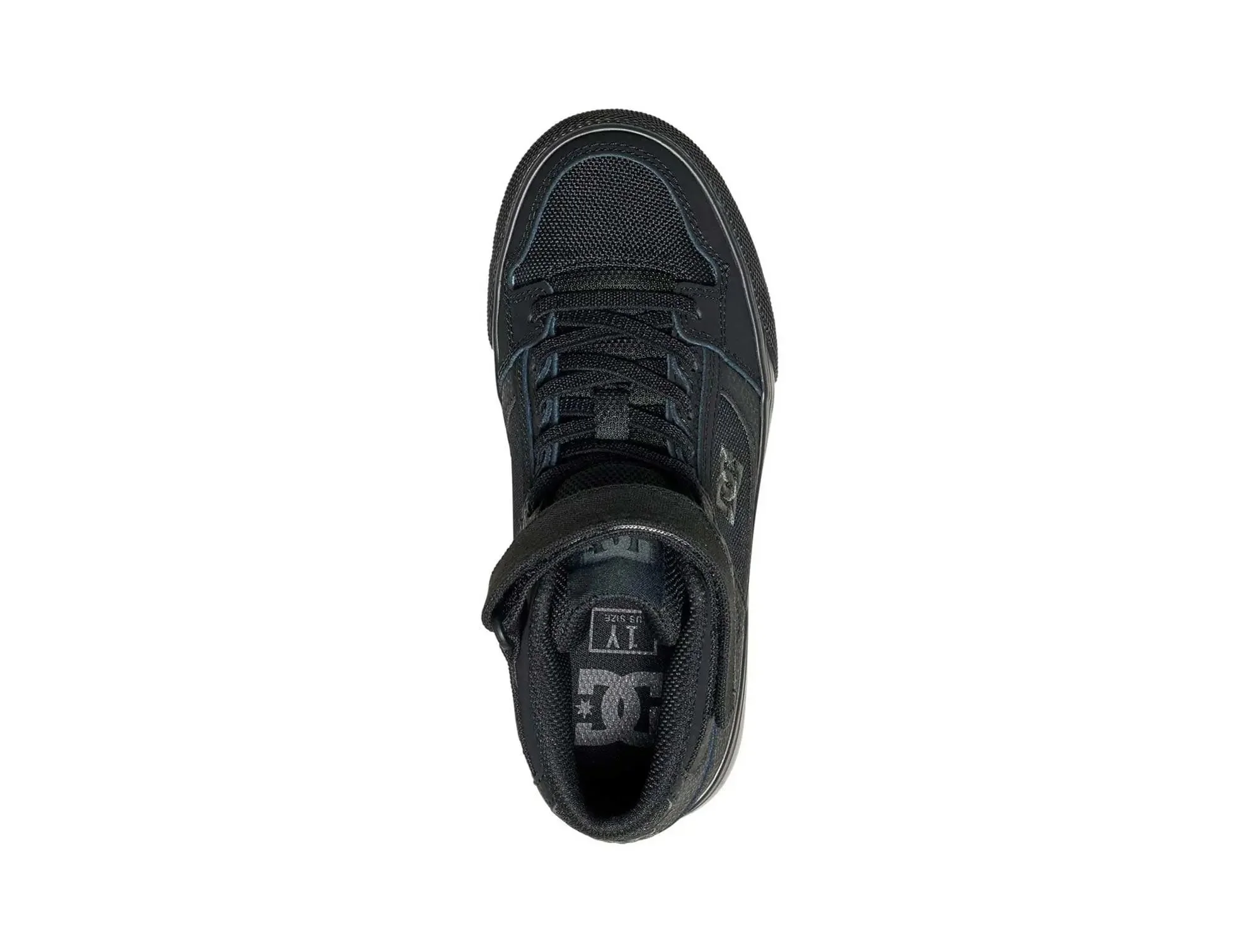 Zapatilla Dc Pure High-Top Niños Negro - Image 3