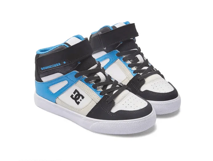 Zapatilla Dc Pure Ht Niños Blanco - Image 4