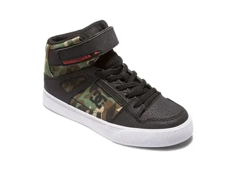 Zapatilla Dc Pure Ht Niños Negro Militar - Image 2