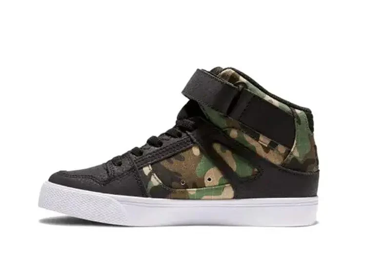 Zapatilla Dc Pure Ht Niños Negro Militar - Image 3