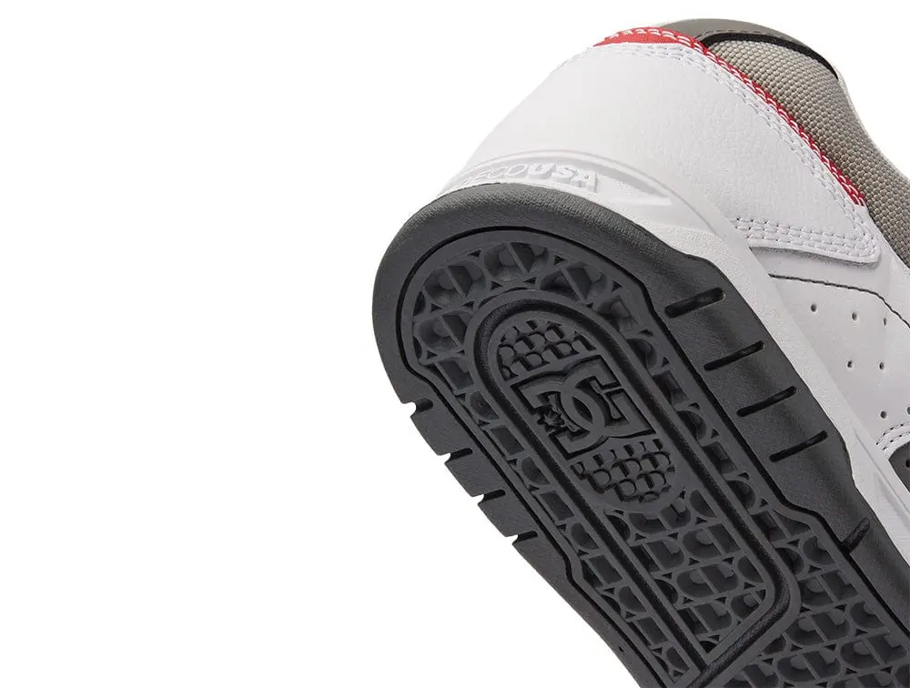 Zapatilla Dc Stag Hombre Blanco - Gris - Image 4