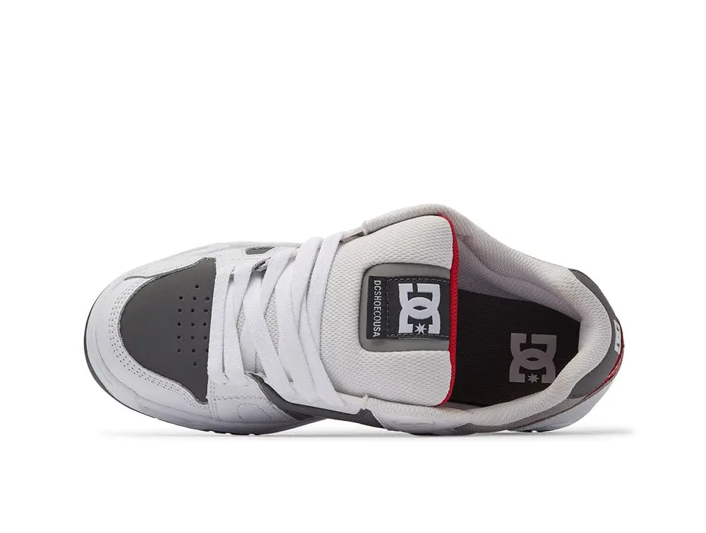 Zapatilla Dc Stag Hombre Blanco - Gris - Image 6