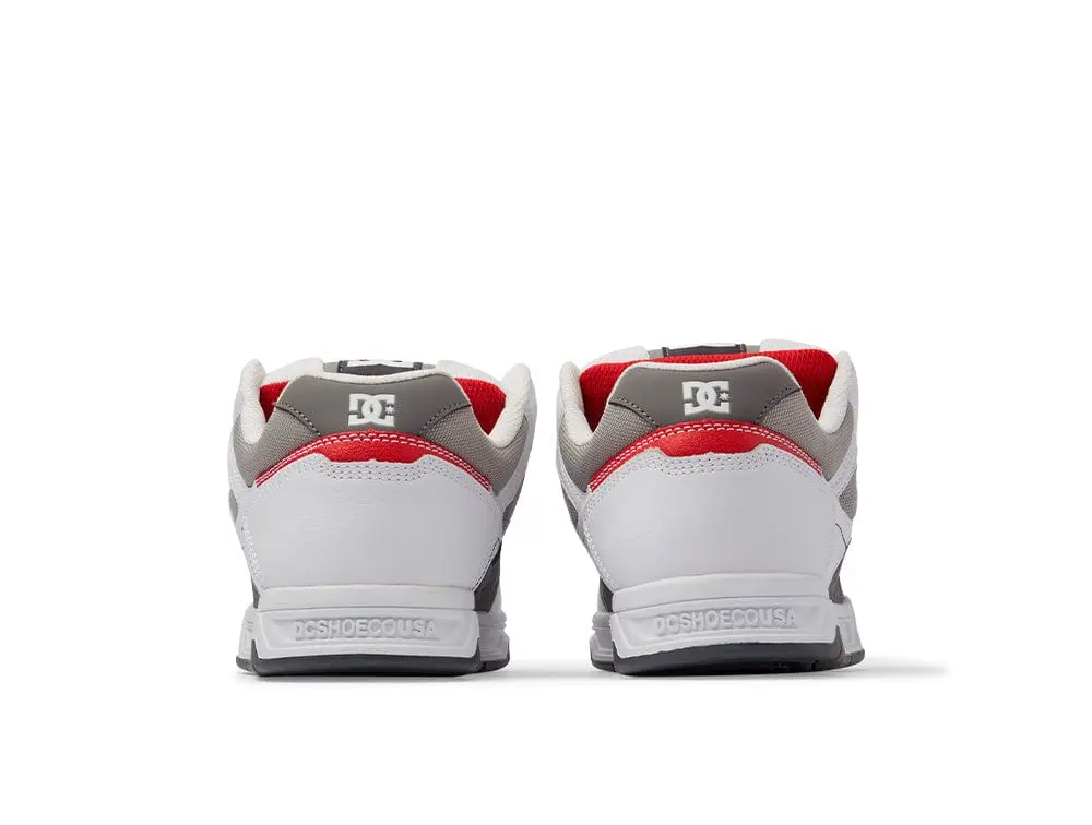 Zapatilla Dc Stag Hombre Blanco - Gris - Image 7