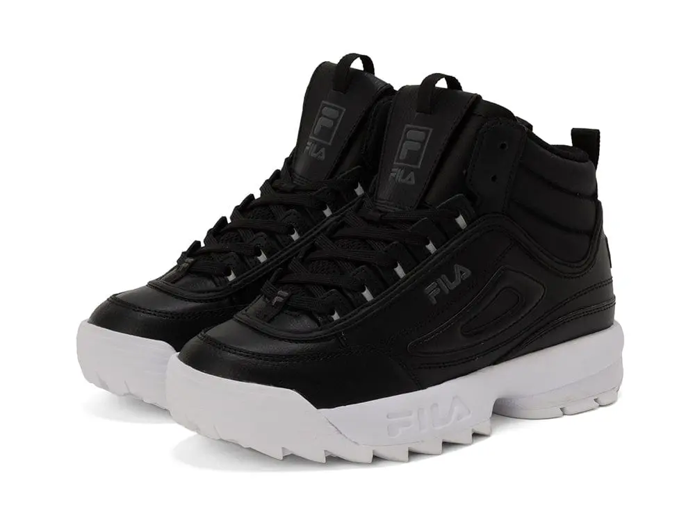 Zapatilla Fila Disruptor II Mid Mujer Negro - Image 2