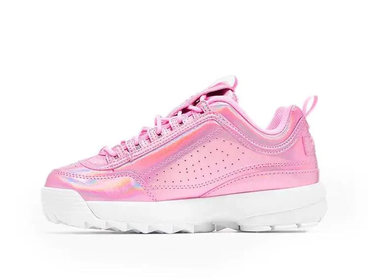 Zapatilla Fila Disruptor II Mujer Rosado - Image 4